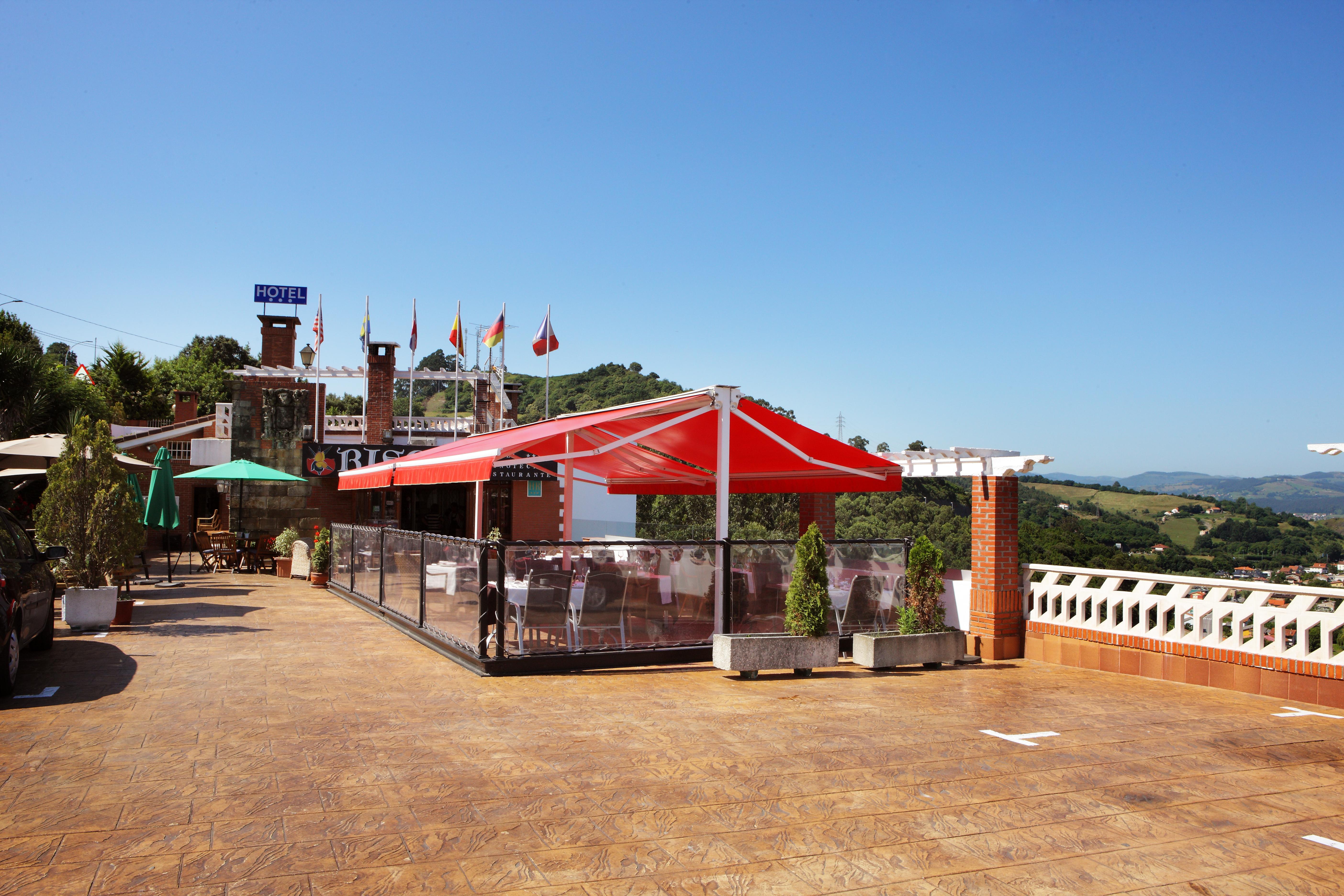 Hotel Restaurante Risco Laredo Zewnętrze zdjęcie